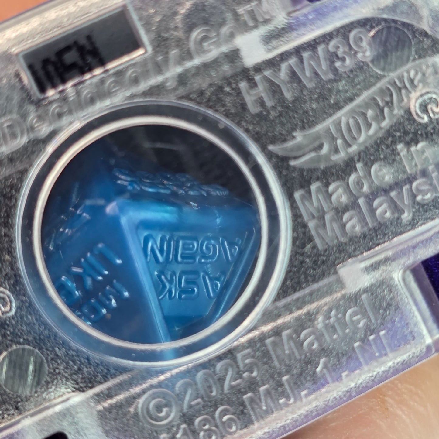 Hot Wheels Decidedly Go Purple & Black Die-Cast Toy Car