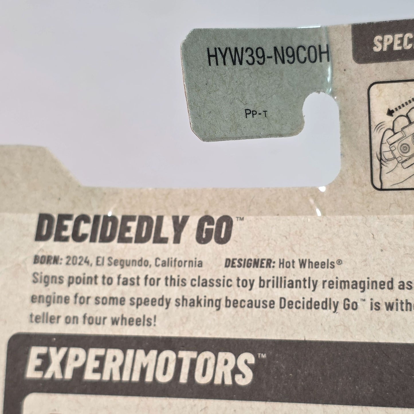 Hot Wheels Decidedly Go Purple & Black Die-Cast Toy Car