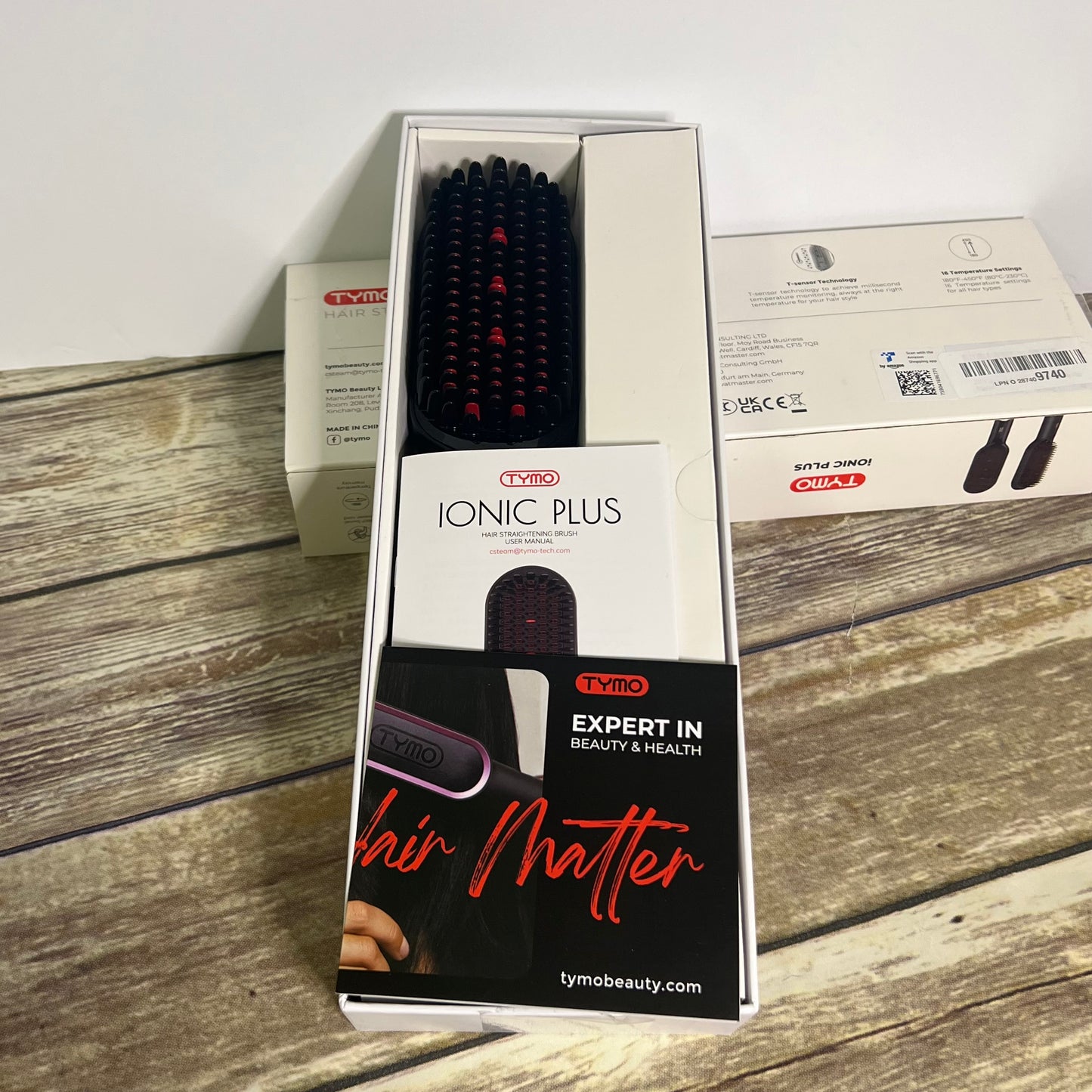 TYMO Ionic Plus Hair Straightening Brush