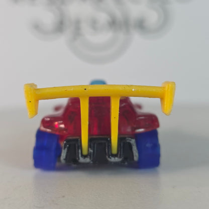 🔥 Hot Wheels X-Raycers 2019 RISING HEAT Translucent Red RALLY Car 🏎️