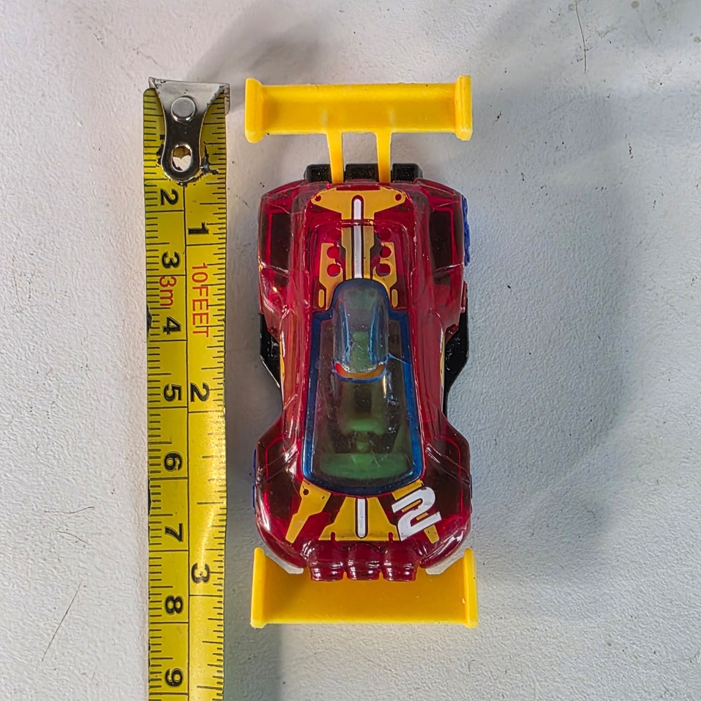 🔥 Hot Wheels X-Raycers 2019 RISING HEAT Translucent Red RALLY Car 🏎️