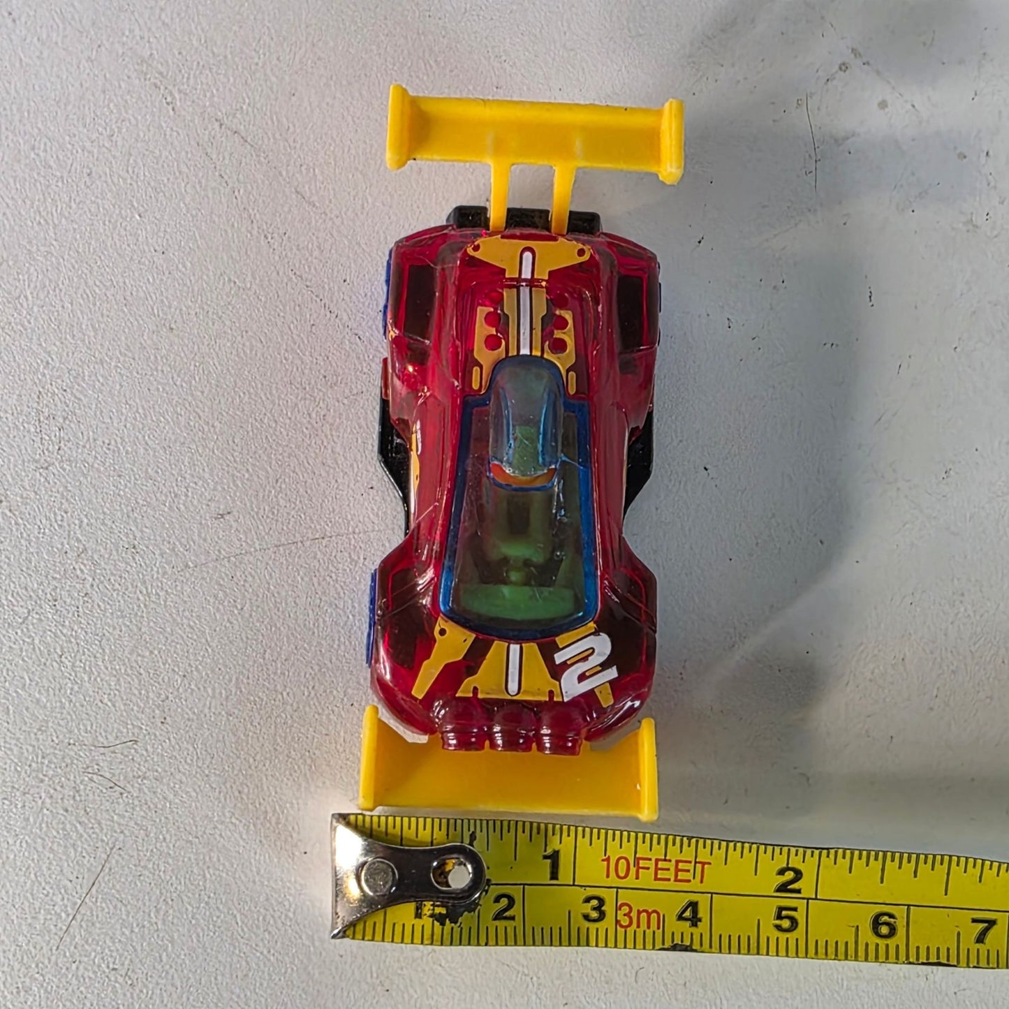 🔥 Hot Wheels X-Raycers 2019 RISING HEAT Translucent Red RALLY Car 🏎️