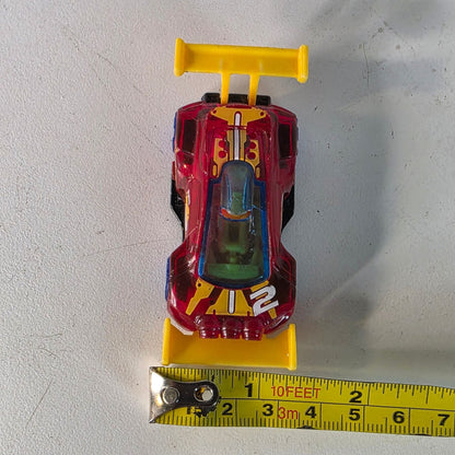 🔥 Hot Wheels X-Raycers 2019 RISING HEAT Translucent Red RALLY Car 🏎️
