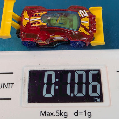 🔥 Hot Wheels X-Raycers 2019 RISING HEAT Translucent Red RALLY Car 🏎️
