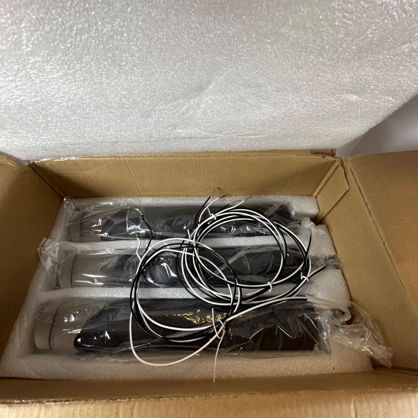 Modern Black LED Pendant Light Fixture Set Of 3