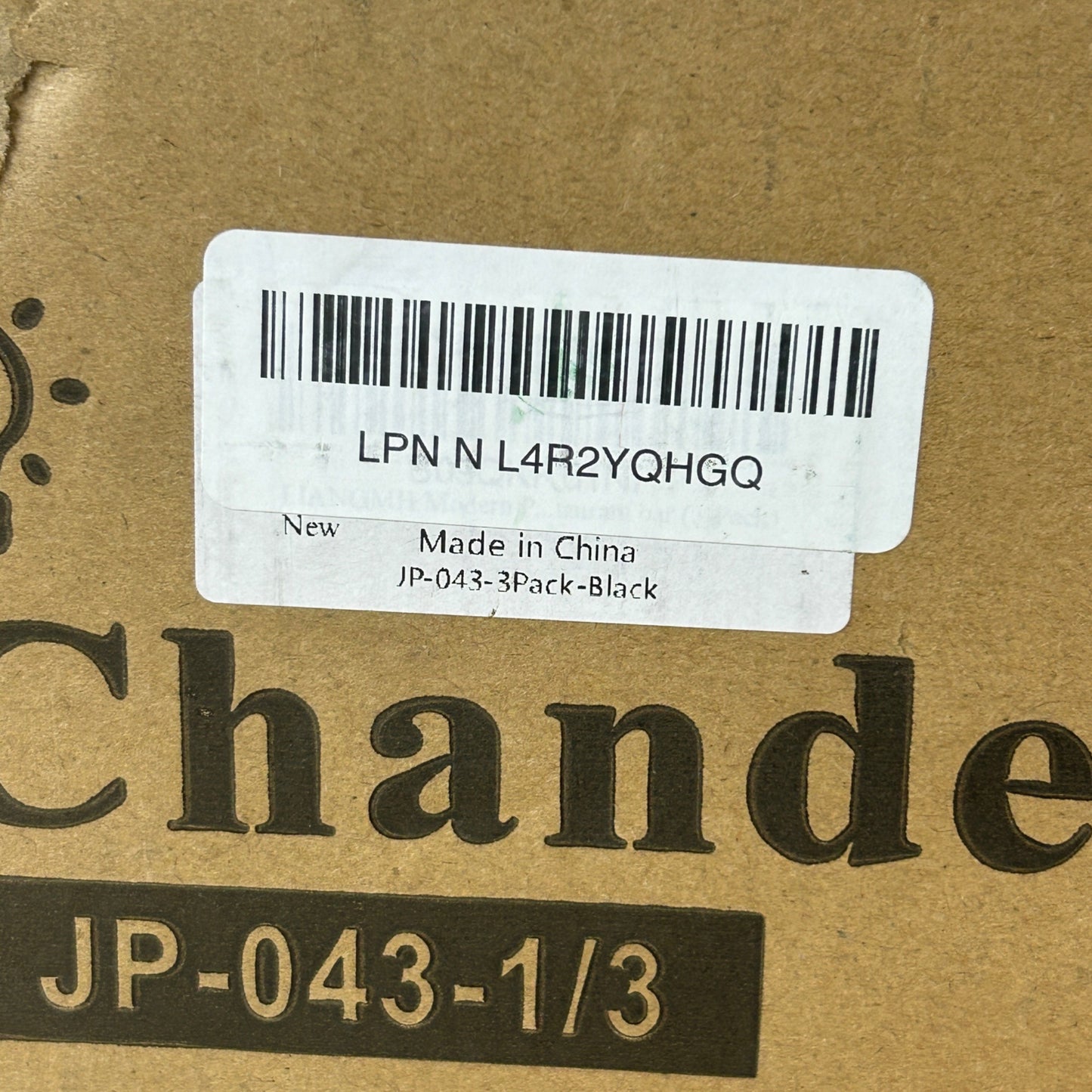 Modern Black LED Pendant Light Fixture Set Of 3