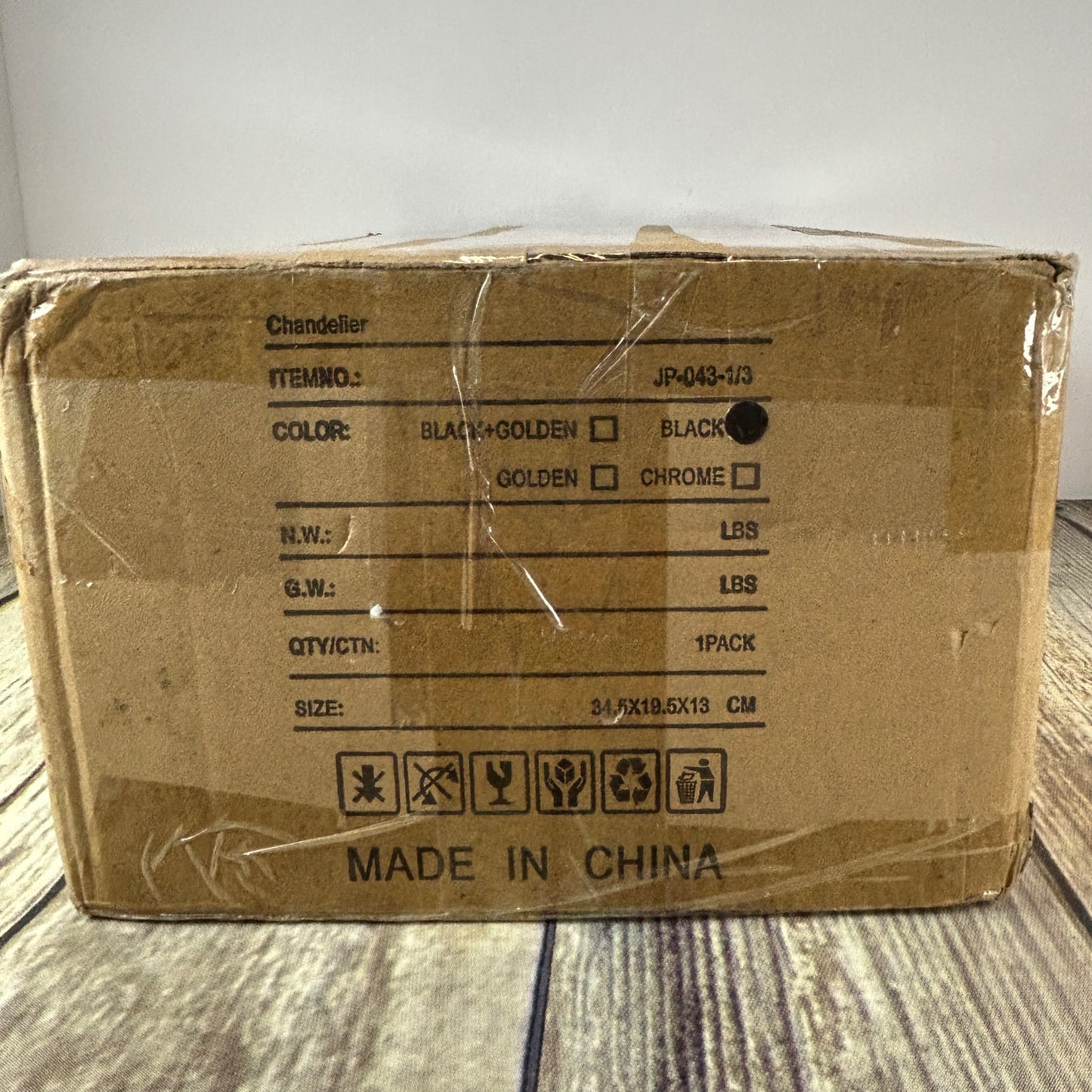 Modern Black LED Pendant Light Fixture Set Of 3