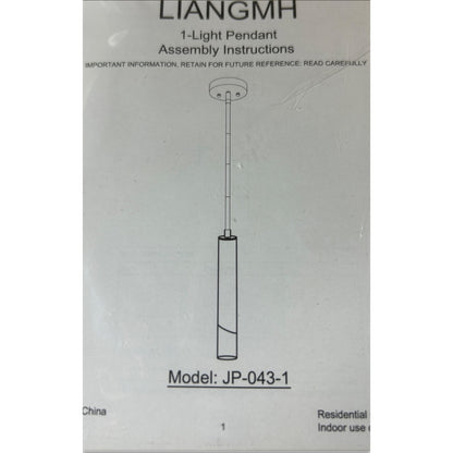 Modern Black LED Pendant Light Fixture Set Of 3