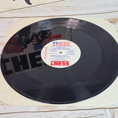 Chess Original Broadway Cast Promo Release Recording Vinyl By RCA Victor Promo Only