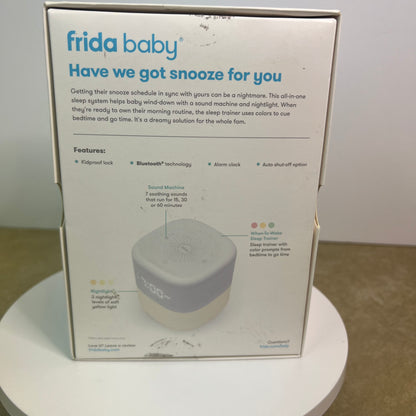 New Frida 3-In-1 Baby Sound Machine When-To-Wake Clock + Nightlight