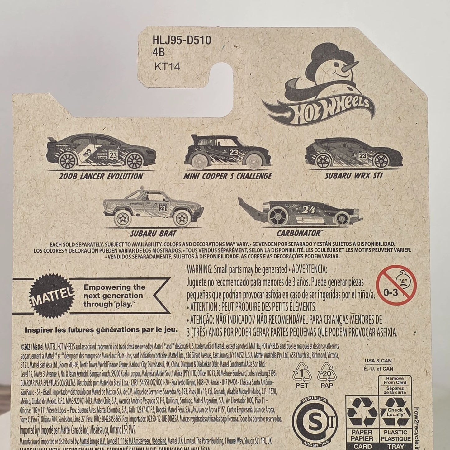 Hot Wheels Carbonator New Year 2024 1:64 Diecast Car Collectible