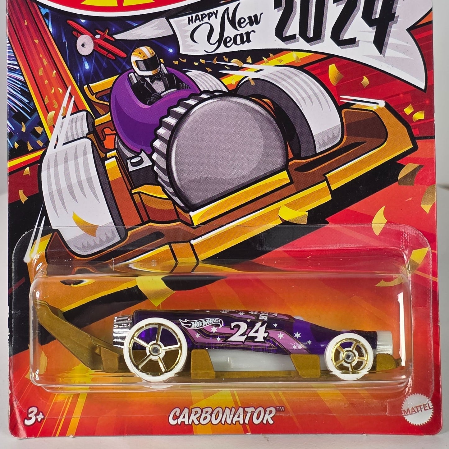 Hot Wheels Carbonator New Year 2024 1:64 Diecast Car Collectible