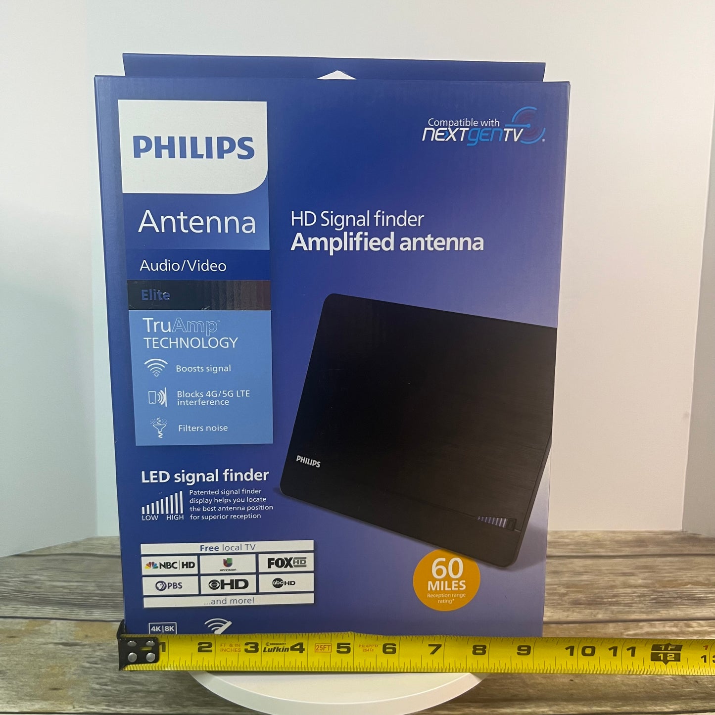 PHILIPS Antenna HD Signal Finder Amplified TV Antenna