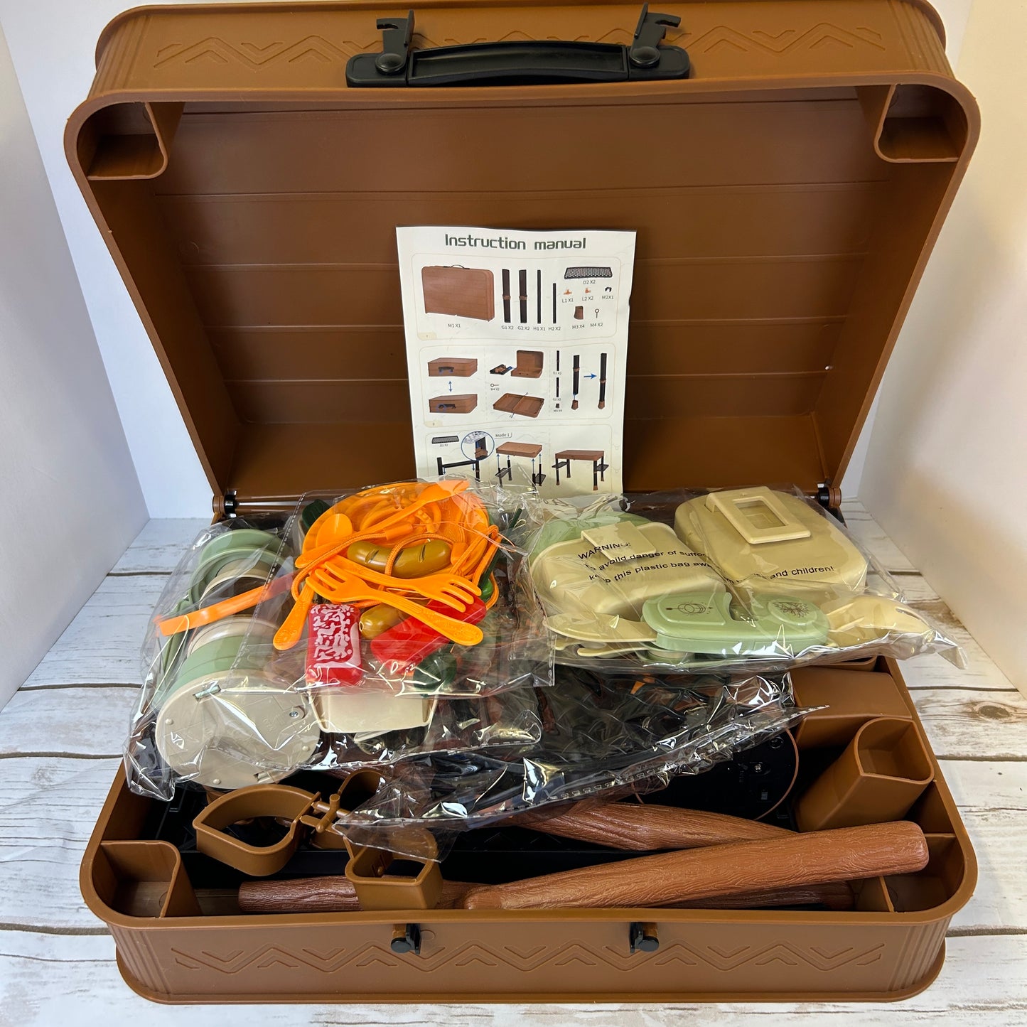 Koala Diary Lifelike Role Play Camping Equipment For Kids