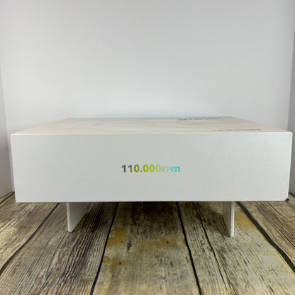 Plasma 110.000 RPM BLDC Hair Dryer W/ Diffuser & Nozzle Magnetic Attachments Gray