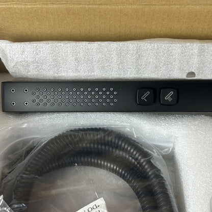 Hoimpro Wall Mount Bathtub Faucet Set With Waterfall Tub Spout & Handheld Sprayer Matte Black