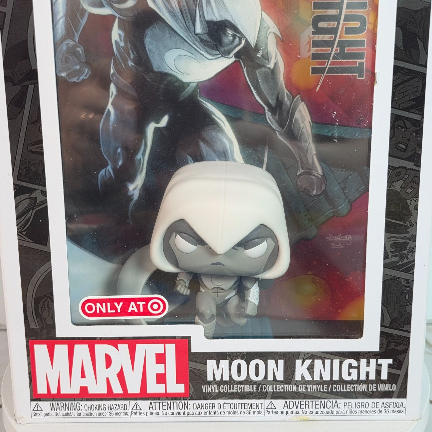 Funko Pop! Comic Covers Marvel Moon Knight Vinyl Collectible Figure Exclusive #54 Only At Target