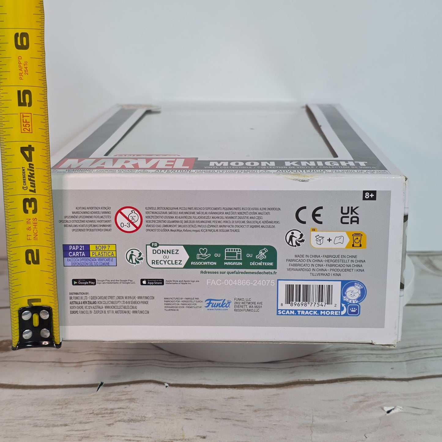 Funko Pop! Comic Covers Marvel Moon Knight Vinyl Collectible Figure Exclusive #54 Only At Target