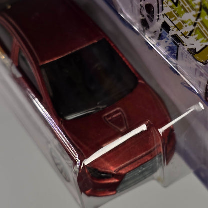 2023 Hot Wheels Winter Holiday Collection 2008 Lancer Evolution Satin Red Model Car