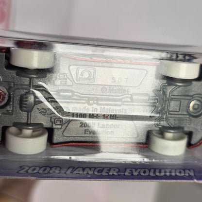 2023 Hot Wheels Winter Holiday Collection 2008 Lancer Evolution Satin Red Model Car