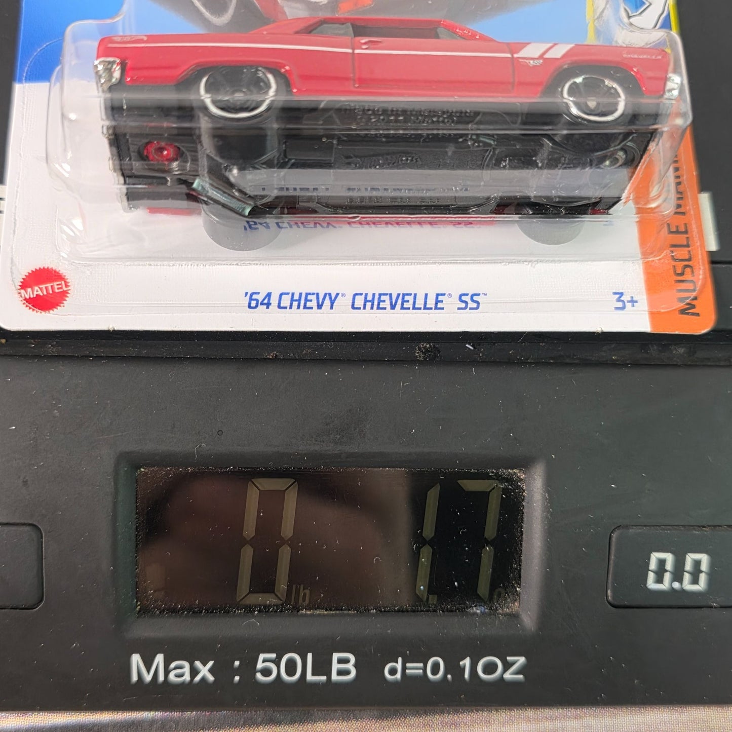 Hot Wheels 64 Chevy Chevelle SS Muscle Mania Die-Cast Car