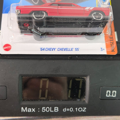 Hot Wheels 64 Chevy Chevelle SS Muscle Mania Die-Cast Car