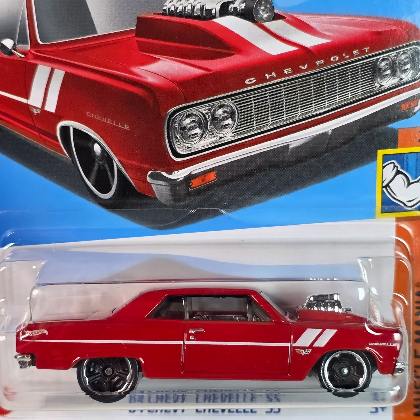Hot Wheels 64 Chevy Chevelle SS Muscle Mania Die-Cast Car