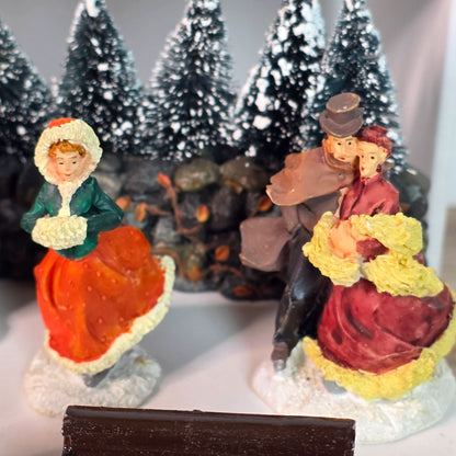 Lemax Victorian Christmas Village Figurines Set