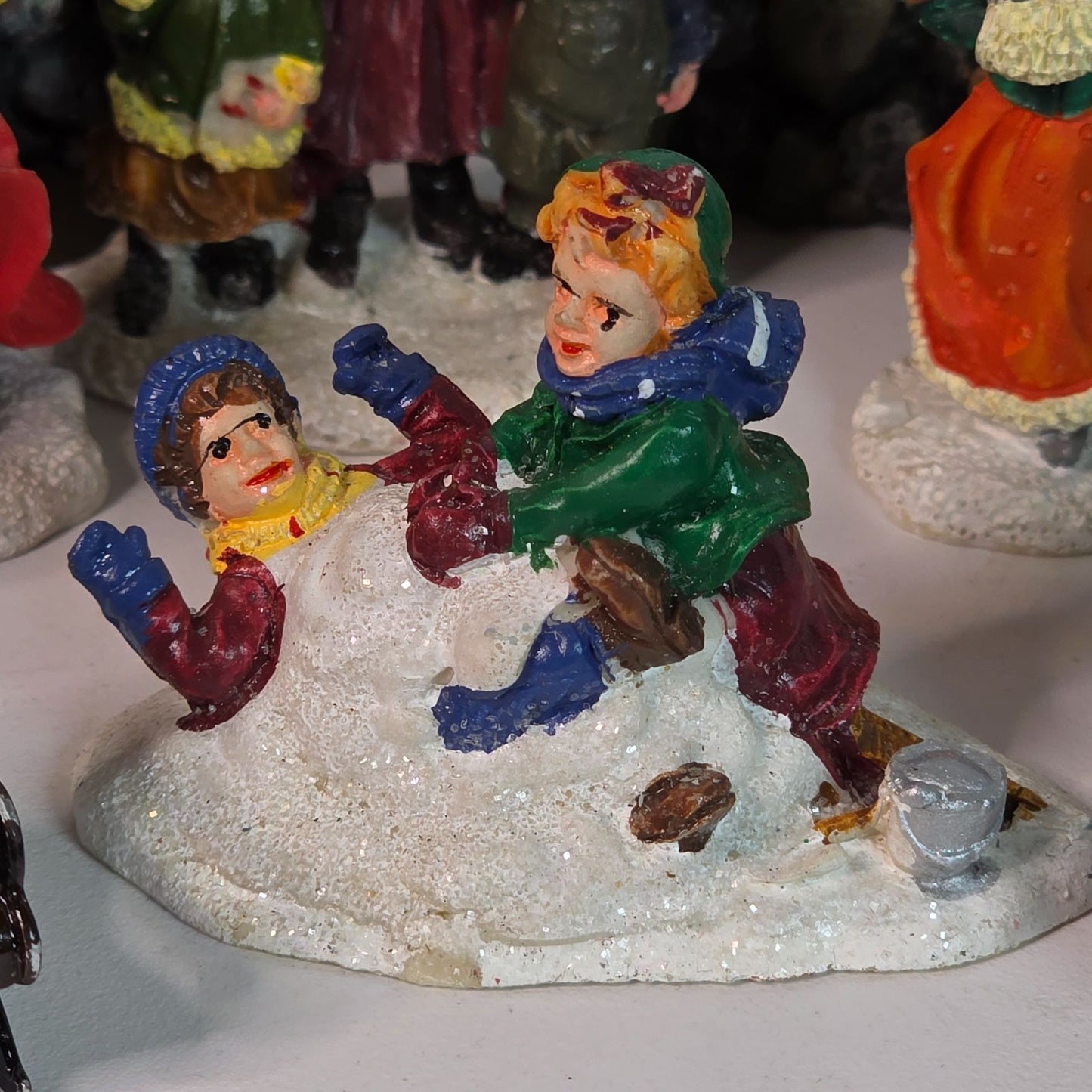 Lemax Victorian Christmas Village Figurines Set