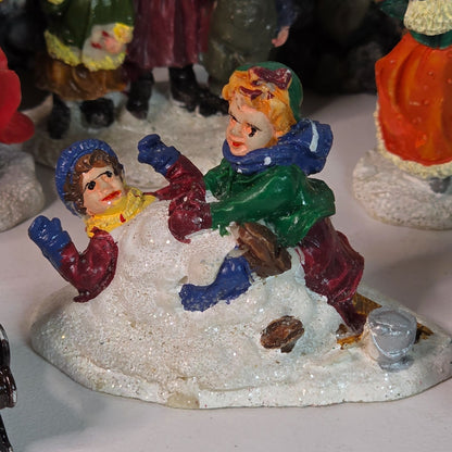 Lemax Victorian Christmas Village Figurines Set