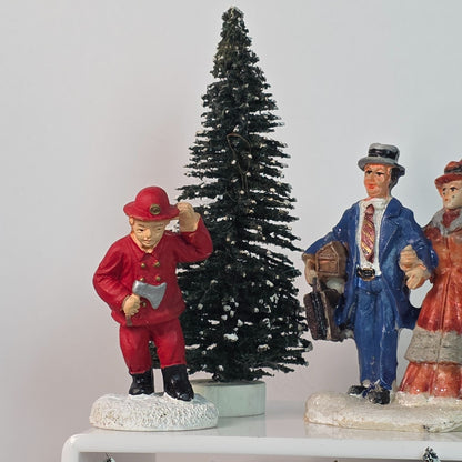 Lemax Victorian Christmas Village Figurines Set