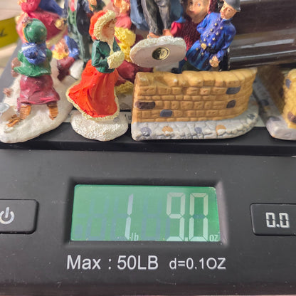 Lemax Victorian Christmas Village Figurines Set