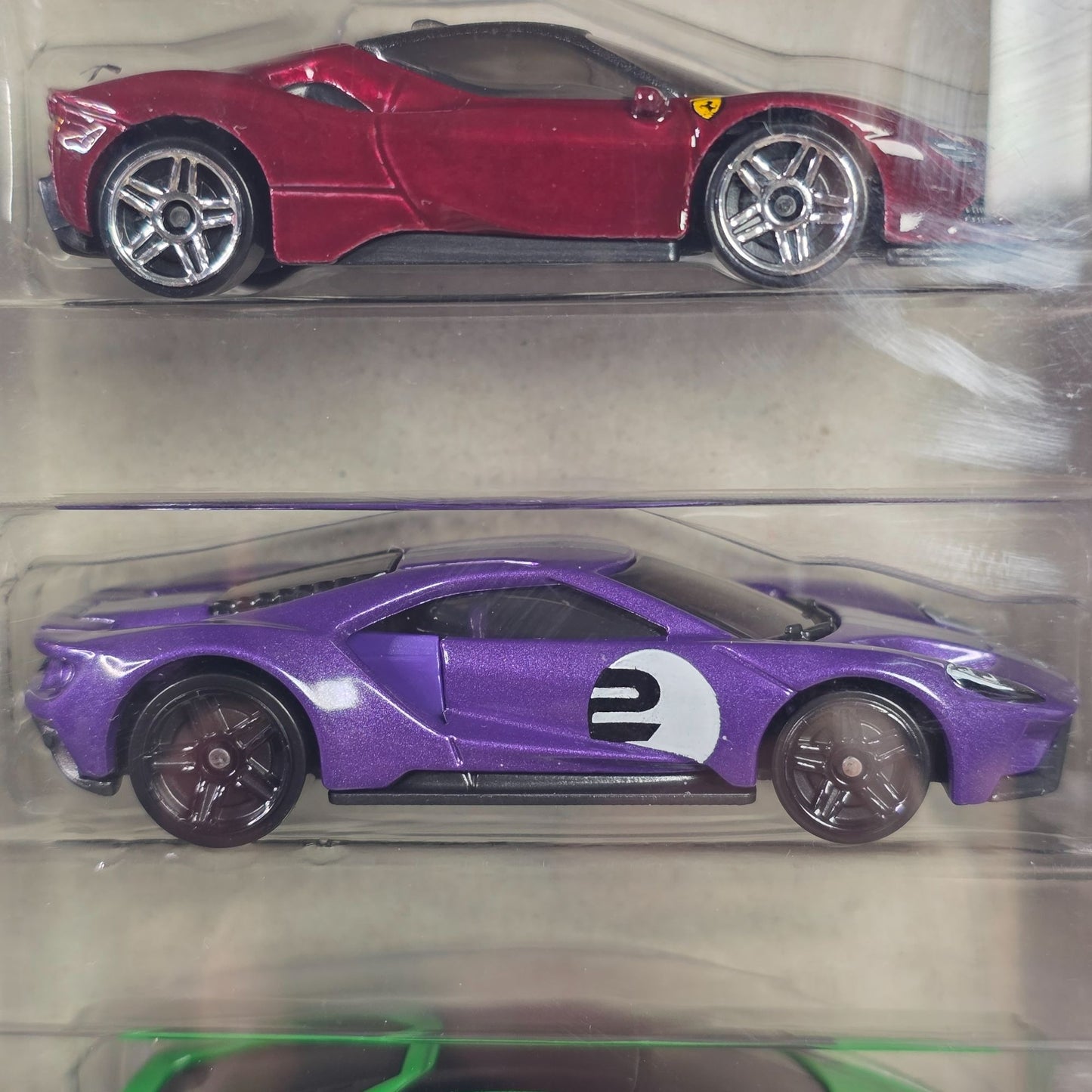 🔥 VHTF FERRARI 🔥 Hot Wheels 2025 HW Motor Show 5-Pack NIP - ASTON LAMBO LOTUS FORD