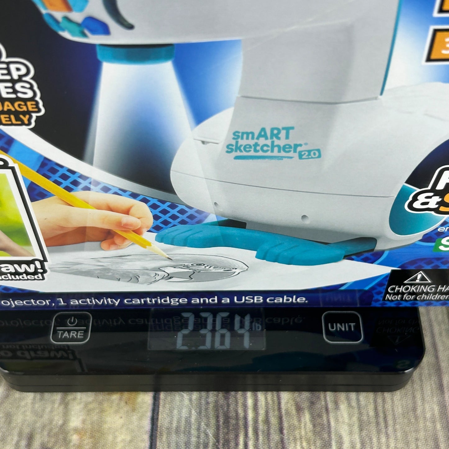 Smart Sketcher 2.0 Project & Sketch Drawing Art Activity Set For Ages 5-15 W/ 3 Carts