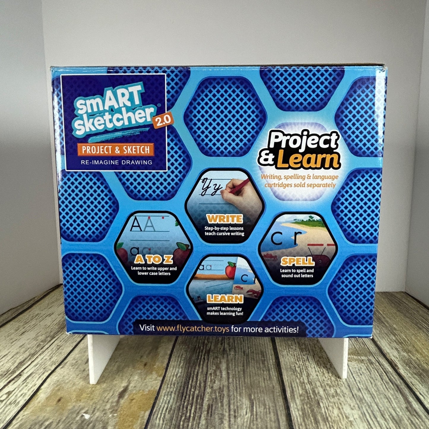 Smart Sketcher 2.0 Project & Sketch Drawing Art Activity Set For Ages 5-15 W/ 3 Carts