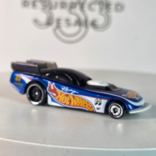 Must See! 2025 Hot Wheels Supercharged Blue HW EV Funny Car #60/250 MINT