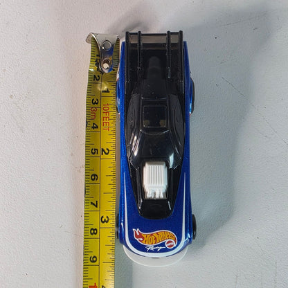 Must See! 2025 Hot Wheels Supercharged Blue HW EV Funny Car #60/250 MINT