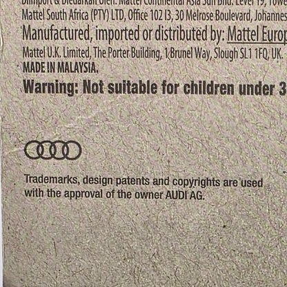 Hot Wheels Audi 90 Quattro Die-Cast Car 1:64 Scale Collectible 144/250 Blue & White 2022 Model