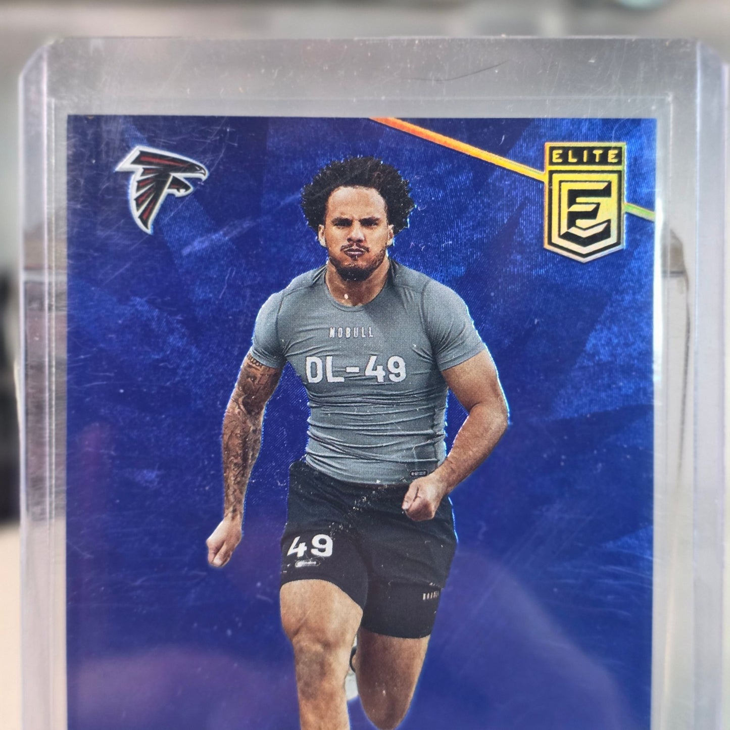 New 2024 Panini Donruss Elite #120 Bralen Trice Falcons DL Rookie /99 Loader