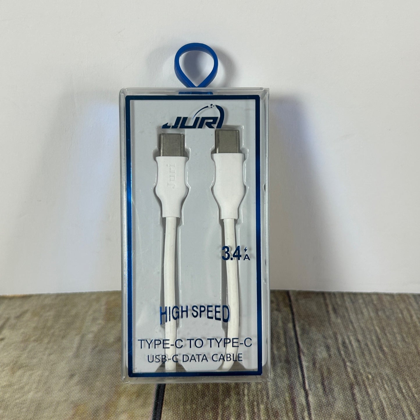 Juri High Speed Type-C To Type-C USB-C Data Cable 3.4A