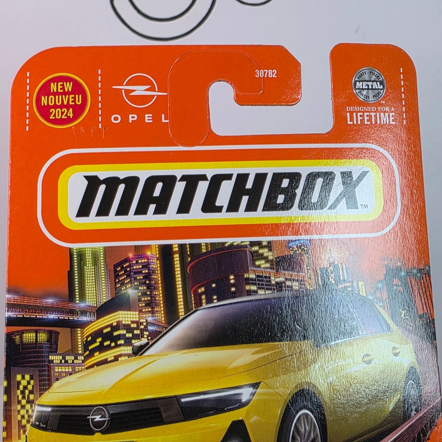 🔥 Matchbox 2022 Opel Astra 87/100 Yellow 2024 Mainline Collectors Car New 🔥