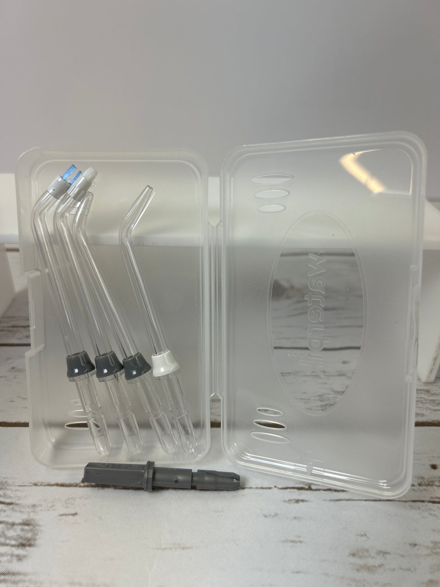 Waterpik Cordless Advanced 2.0 Water Flosser For Teeth, Gums, Braces, Dental Care With Travel Bag and 4 Tips, ADA Accepted, Rechargeable, Portable, and Waterproof, Gray WP-587