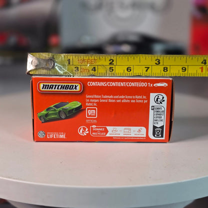 Matchbox 2025 2020 Corvette C8 Green 90/125 Sealed Box NIB Chevy Powergrab