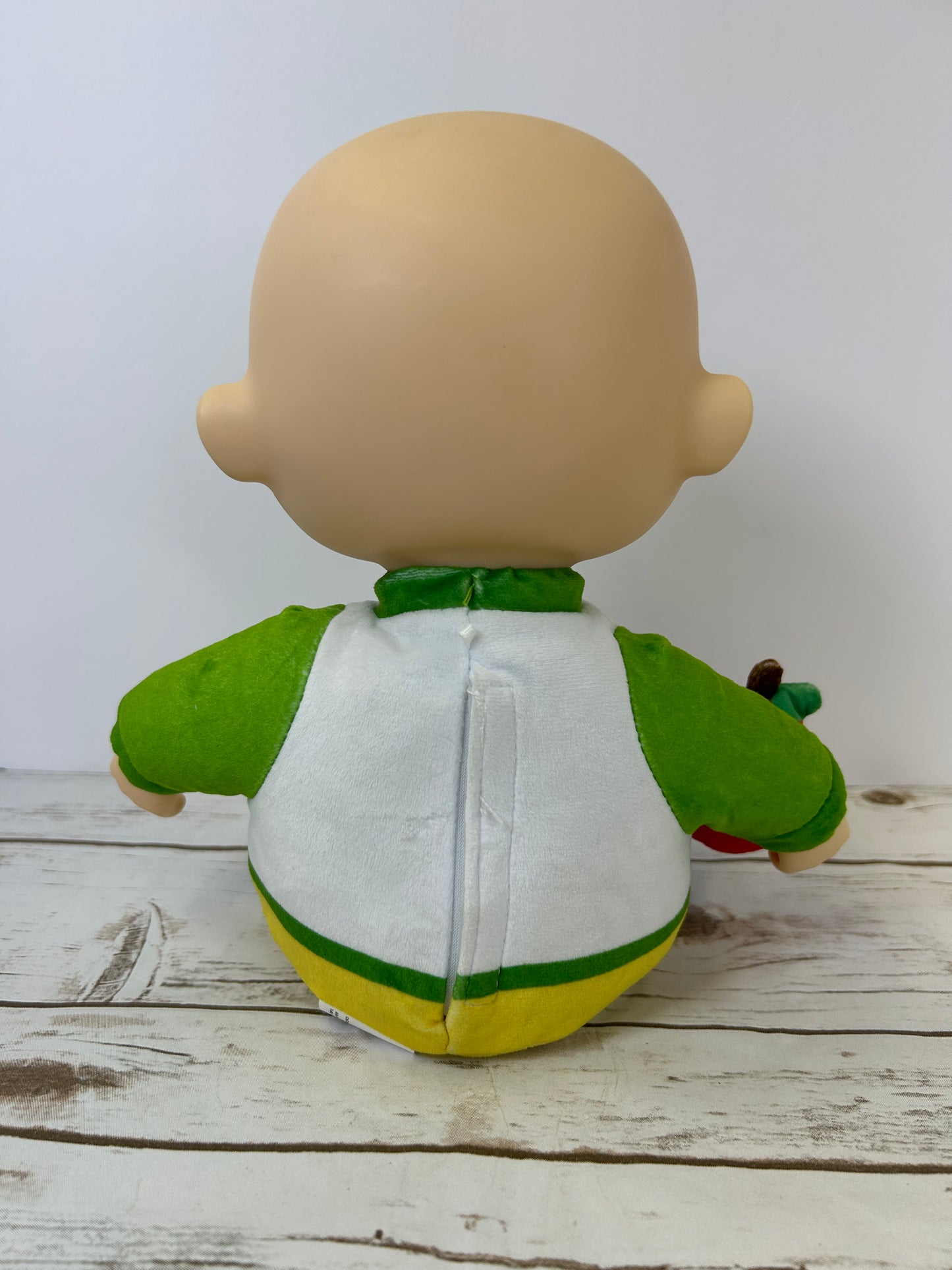 CoComelon Snack Time JJ Plush Doll Apple Sings “Yes Yes Vegetables” Song Phrases