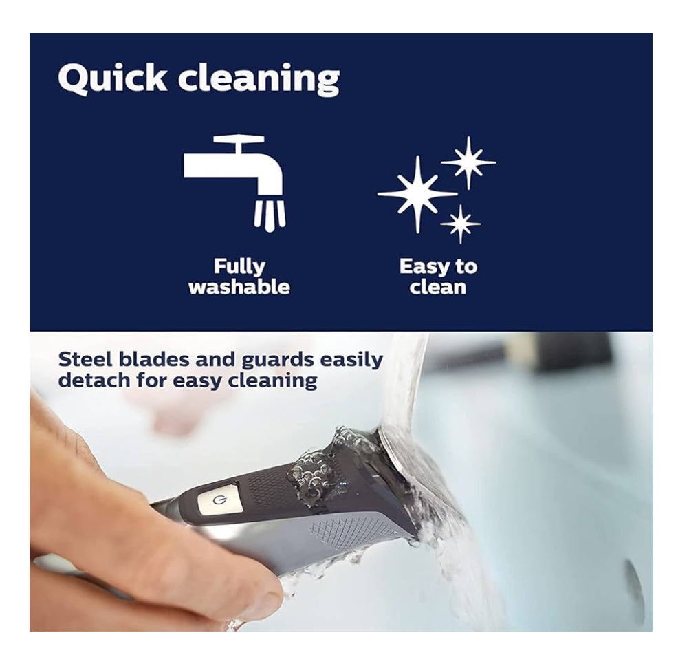 NIB New Philips Norelco Multigroomer All-in-One Trimmer Series 7000, 23 Piece Mens Grooming Kit, Trimmer for Beard, Head, Body, and Face, NO Blade Oil Needed, MG7750/49