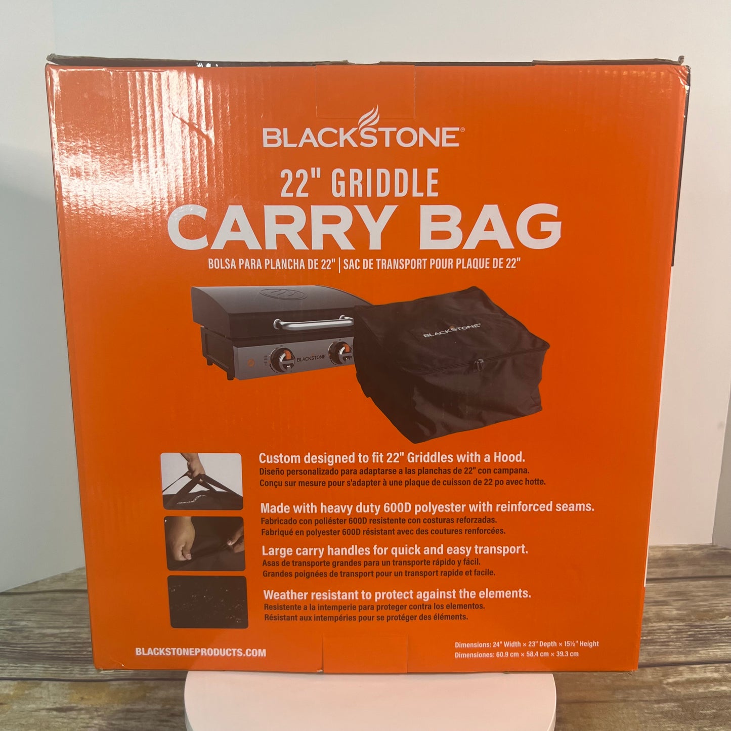 Blackstone 22” Griddle Weather Restaurant Carry Bag Black