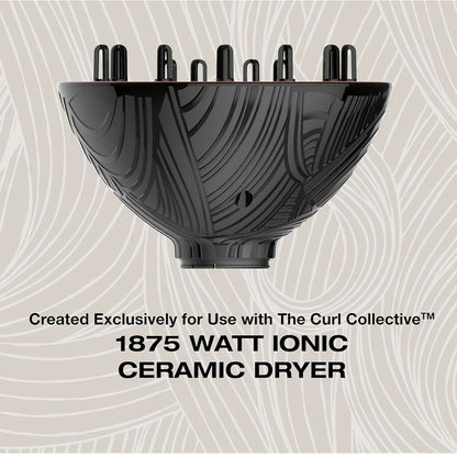 Conair The Curl Collective Curly Hair Diffuser For 2A-3B