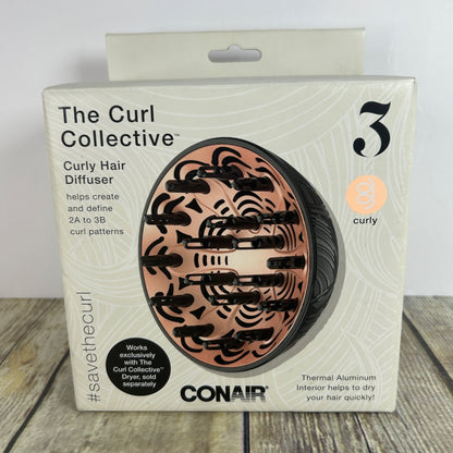 Conair The Curl Collective Curly Hair Diffuser For 2A-3B