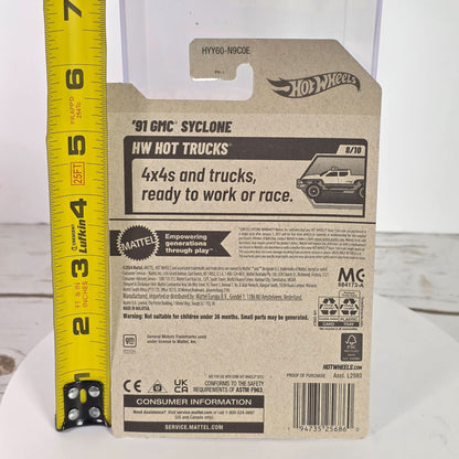 Hot Wheels 91 GMC Syclone Purple Metallic Die-Cast Toy Truck 1:64 Scale Limited Edition 119/250 Collectible