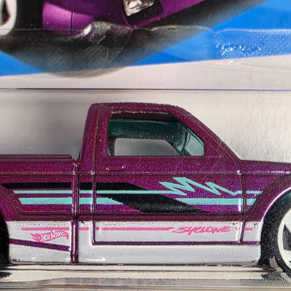 Hot Wheels 91 GMC Syclone Purple Metallic Die-Cast Toy Truck 1:64 Scale Limited Edition 119/250 Collectible